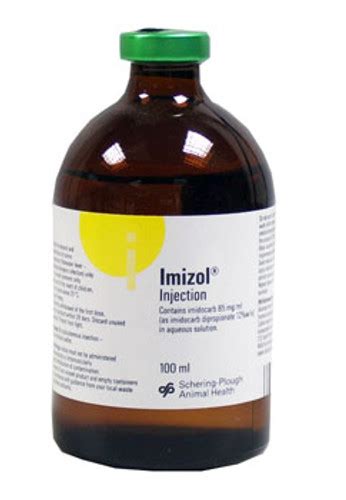 Imizol 85 mg/ml Solution for Injection for cattle 100ml